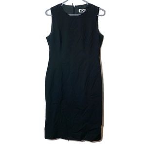 Vicky Tiel Black Sleeveless Short Dress Size 6